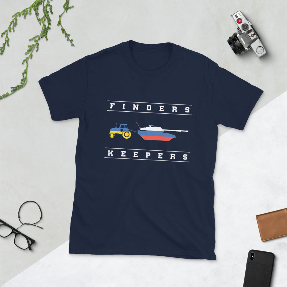 Ukraine Tractor Pulling Tank meme shirt